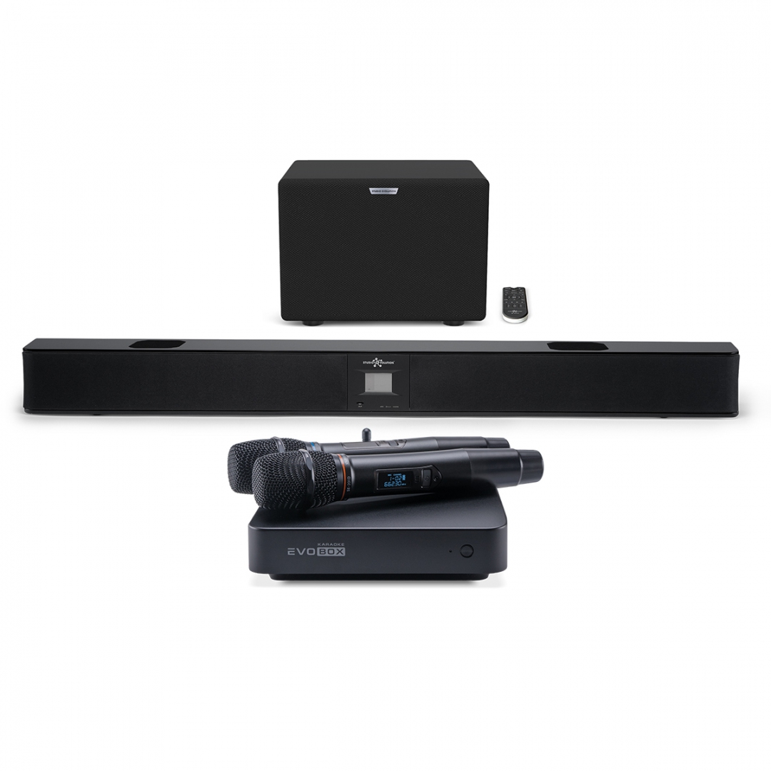 караоке-комплект EVOBOX Plus + EvoSound Bar (саундбар с караоке) в Костроме