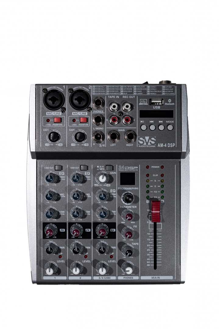 SVS Audiotechnik mixers AM-4 DSP Аналоговый микшерный пульт, 4-канала в Костроме