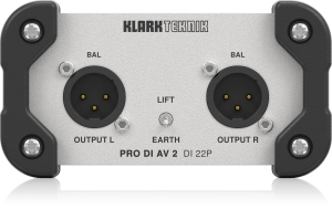 Klark Teknik DI 22P пассивный стерео директ-бокс в Костроме