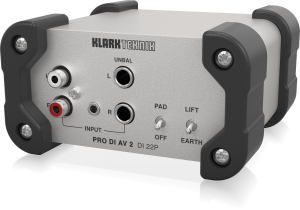 Klark Teknik DI 22P пассивный стерео директ-бокс в Костроме
