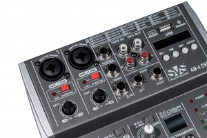 SVS Audiotechnik mixers AM-4 DSP Аналоговый микшерный пульт, 4-канала в Костроме